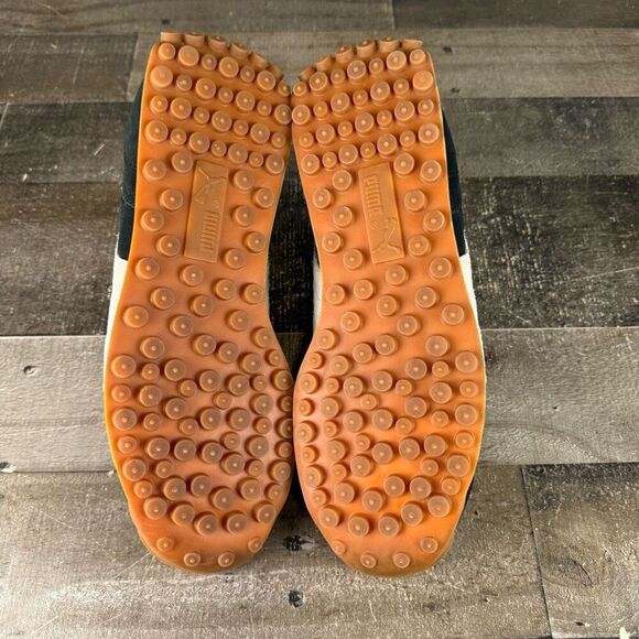 Puma Mens Size 9.5 Avanti Street Snealers Black White Football Inspired Design - Picture 4 of 9